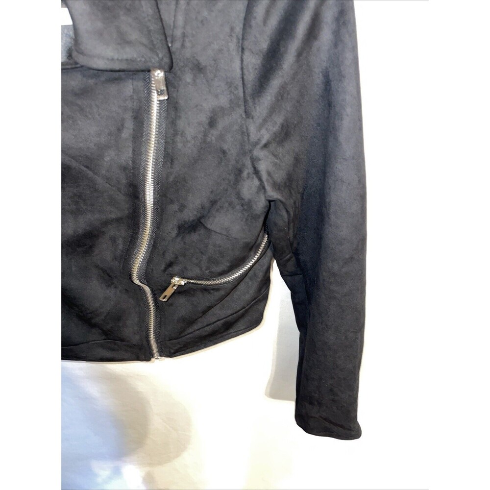 Kittenish Women’s Fashion Jacket Size X Small Black Party Going Out Streetwear - Picture 7 of 12